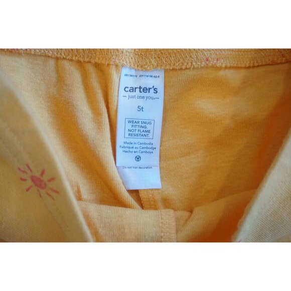 Carter’s Just One You Girls’ Fruit & Sun Print Set – Size 5T, NWOT - Picture 2 of 5